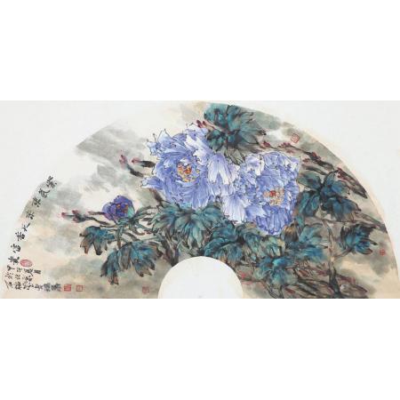 曹瑞华作品紫气东来